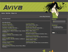 Tablet Screenshot of blogs.avivadirectory.com